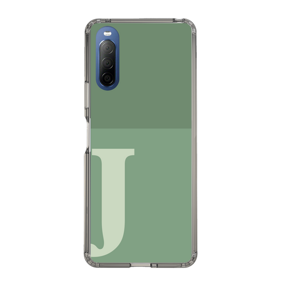 Slim Protection Case［ Original - initial two tone - J green ］