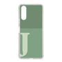 Slim Protection Case［ Original - initial two tone - J green ］