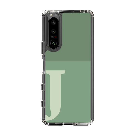 Slim Protection Case［ Original - initial two tone - J green ］