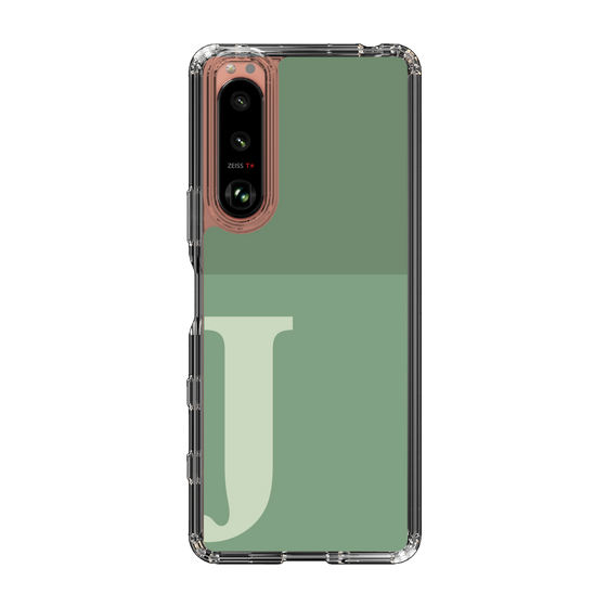 Slim Protection Case［ Original - initial two tone - J green ］