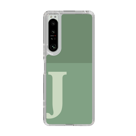 Slim Protection Case［ Original - initial two tone - J green ］