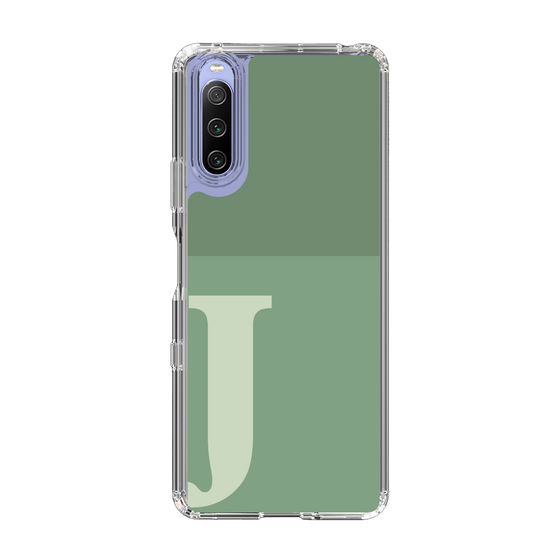 Slim Protection Case［ Original - initial two tone - J green ］