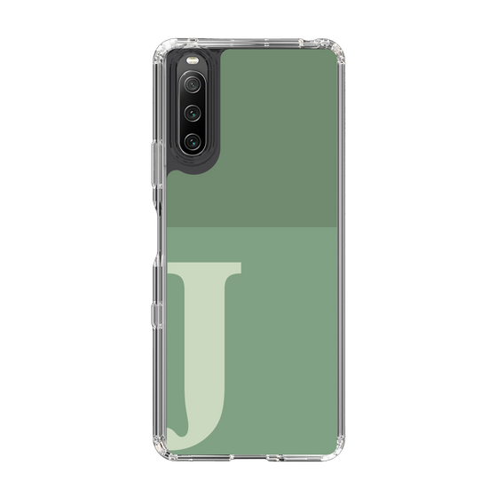 Slim Protection Case［ Original - initial two tone - J green ］