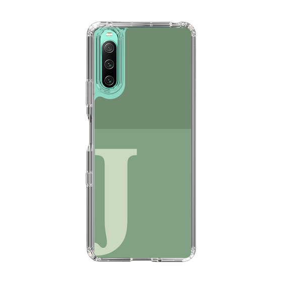 Slim Protection Case［ Original - initial two tone - J green ］