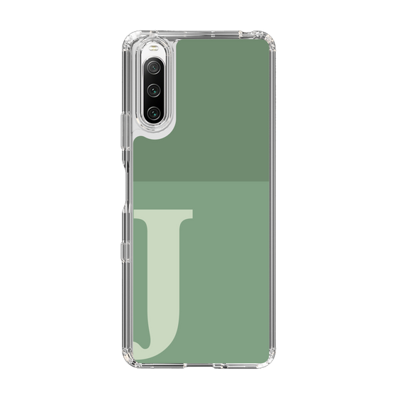 Slim Protection Case［ Original - initial two tone - J green ］