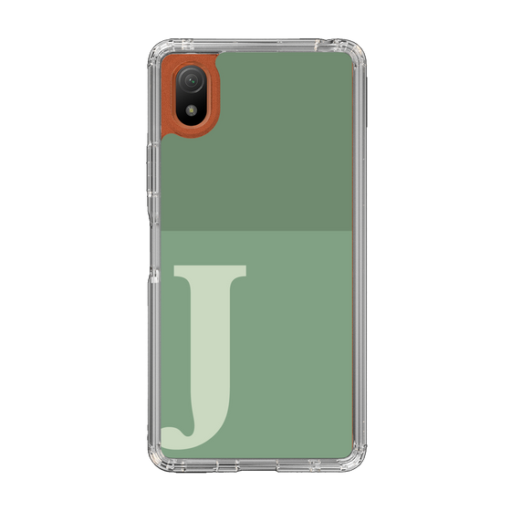Slim Protection Case［ Original - initial two tone - J green ］