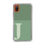 Slim Protection Case［ Original - initial two tone - J green ］