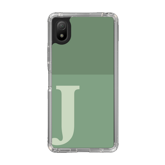 Slim Protection Case［ Original - initial two tone - J green ］