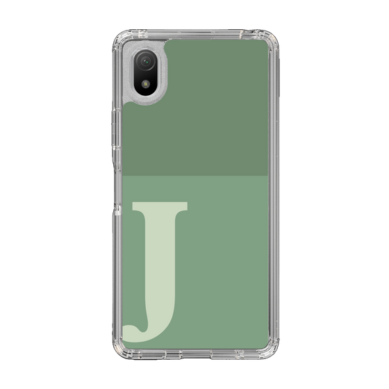 Slim Protection Case［ Original - initial two tone - J green ］