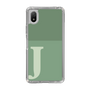 Slim Protection Case［ Original - initial two tone - J green ］