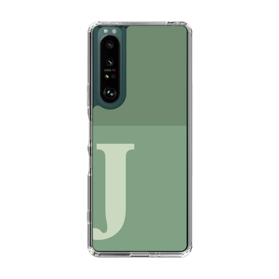 Slim Protection Case［ Original - initial two tone - J green ］