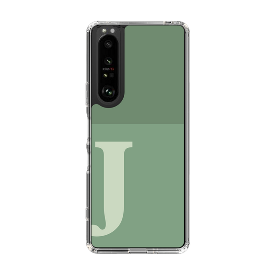 Slim Protection Case［ Original - initial two tone - J green ］
