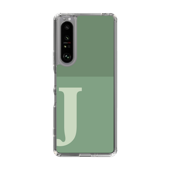 Slim Protection Case［ Original - initial two tone - J green ］