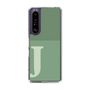 Slim Protection Case［ Original - initial two tone - J green ］