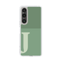 Slim Protection Case［ Original - initial two tone - J green ］