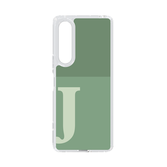 Slim Protection Case［ Original - initial two tone - J green ］