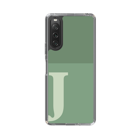 Slim Protection Case［ Original - initial two tone - J green ］