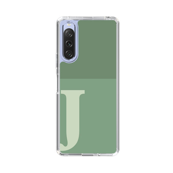 Slim Protection Case［ Original - initial two tone - J green ］
