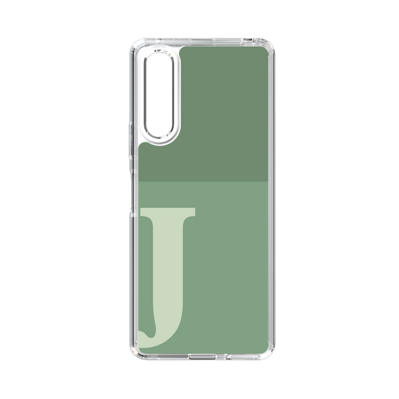 Slim Protection Case［ Original - initial two tone - J green ］