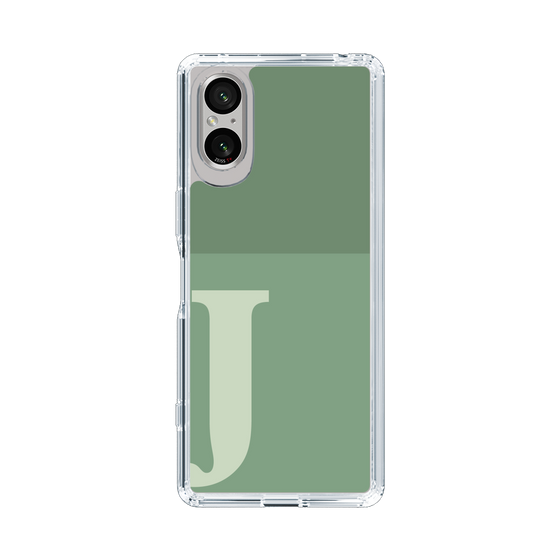 Slim Protection Case［ Original - initial two tone - J green ］
