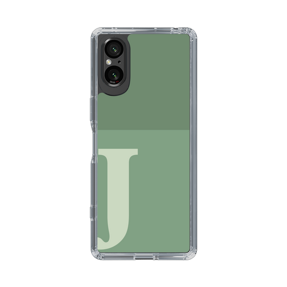Slim Protection Case［ Original - initial two tone - J green ］