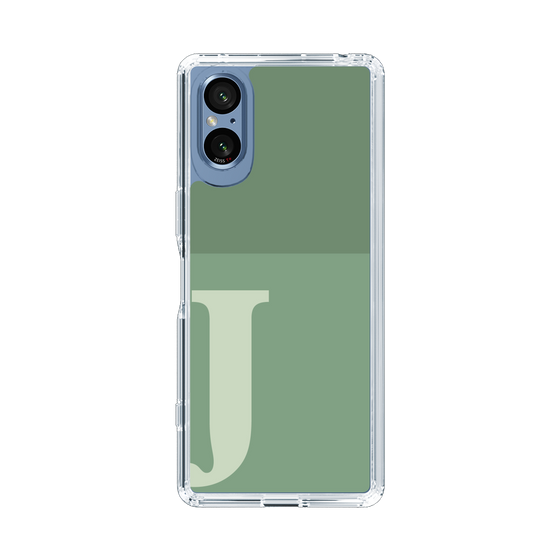 Slim Protection Case［ Original - initial two tone - J green ］