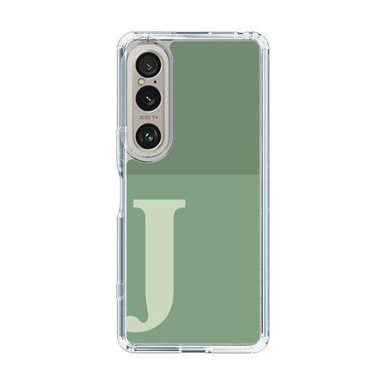 Slim Protection Case［ Original - initial two tone - J green ］