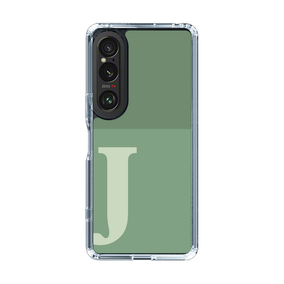 Slim Protection Case［ Original - initial two tone - J green ］