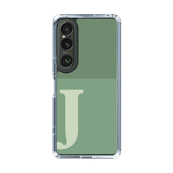 Slim Protection Case［ Original - initial two tone - J green ］