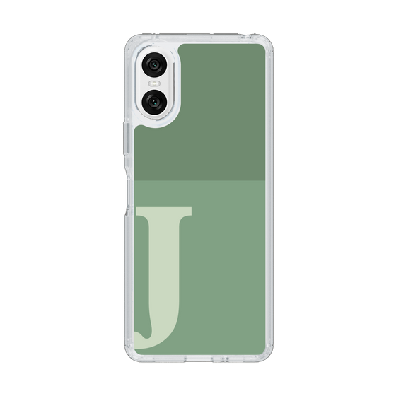 Slim Protection Case［ Original - initial two tone - J green ］