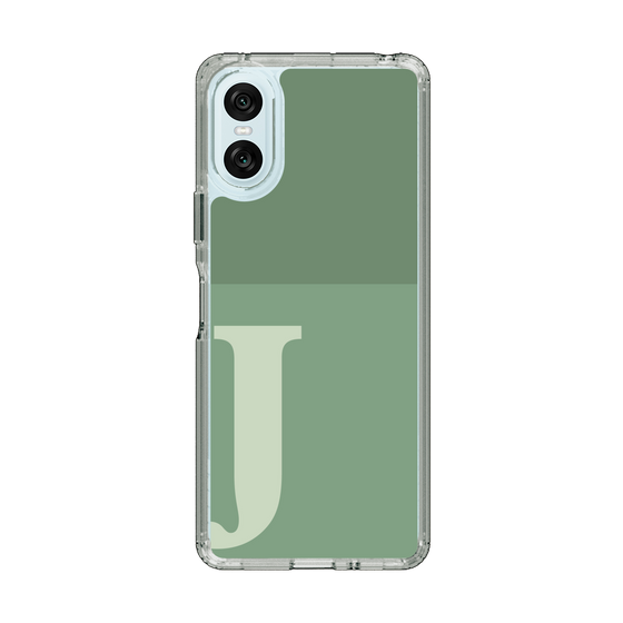 Slim Protection Case［ Original - initial two tone - J green ］