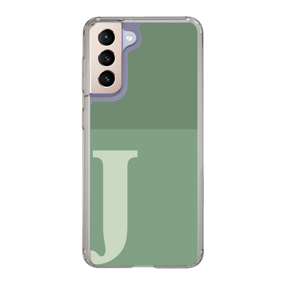 Slim Protection Case［ Original - initial two tone - J green ］