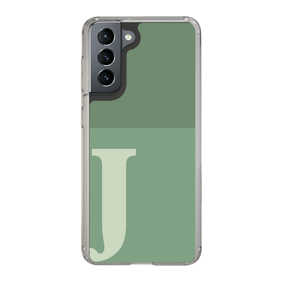 Slim Protection Case［ Original - initial two tone - J green ］