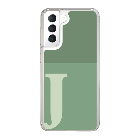 Slim Protection Case［ Original - initial two tone - J green ］