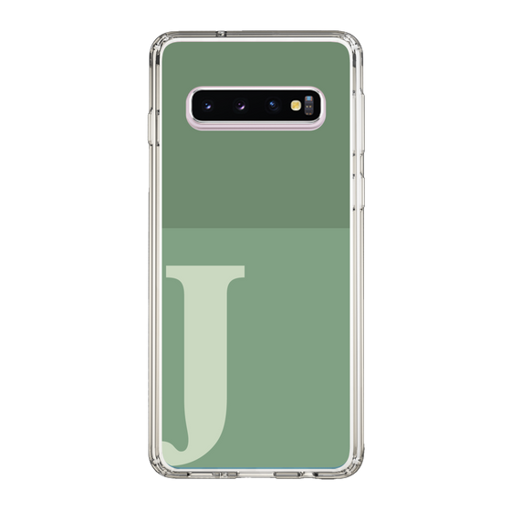 Slim Protection Case［ Original - initial two tone - J green ］