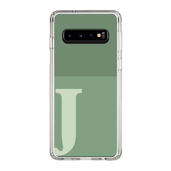 Slim Protection Case［ Original - initial two tone - J green ］
