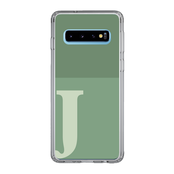 Slim Protection Case［ Original - initial two tone - J green ］