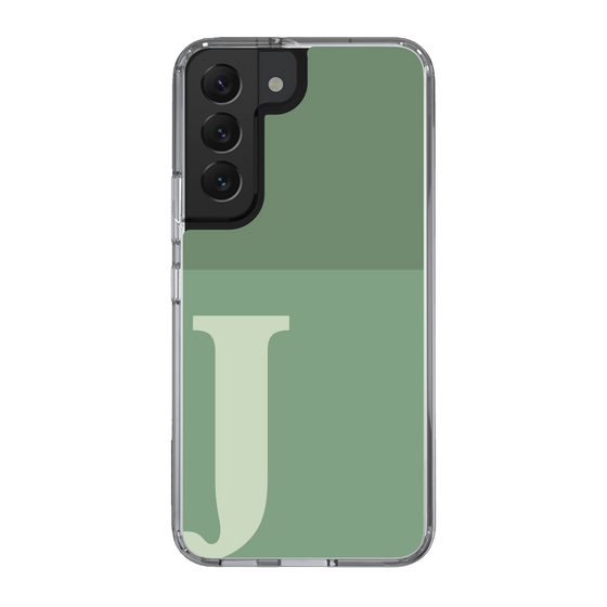 Slim Protection Case［ Original - initial two tone - J green ］