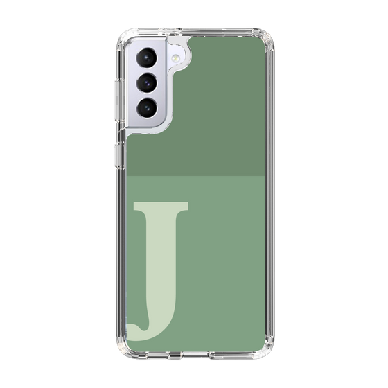 Slim Protection Case［ Original - initial two tone - J green ］