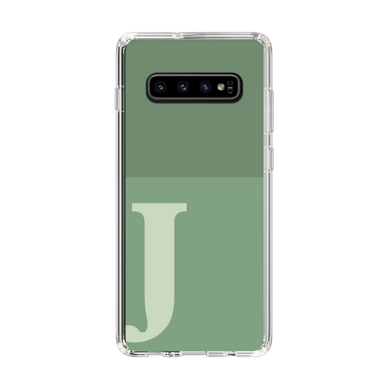 Slim Protection Case［ Original - initial two tone - J green ］