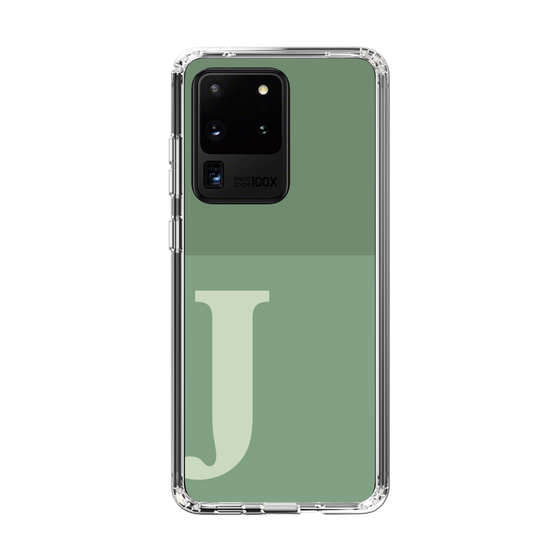 Slim Protection Case［ Original - initial two tone - J green ］