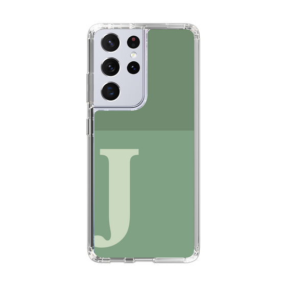 Slim Protection Case［ Original - initial two tone - J green ］