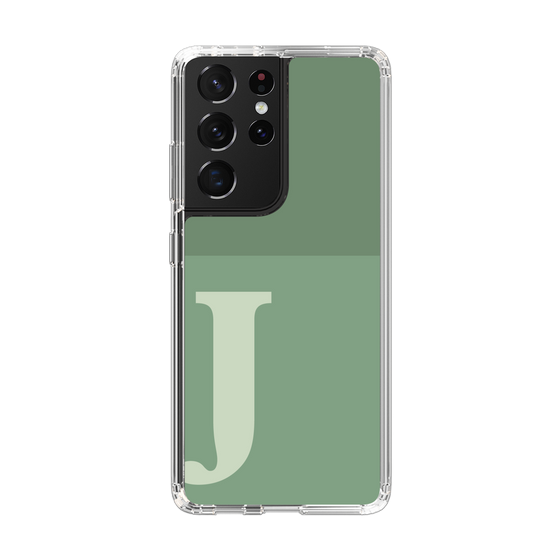 Slim Protection Case［ Original - initial two tone - J green ］