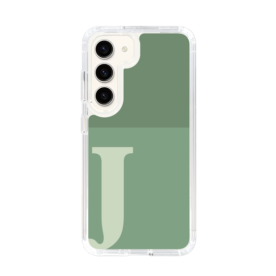 Slim Protection Case［ Original - initial two tone - J green ］