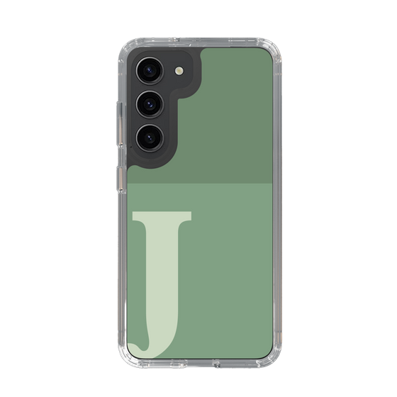 Slim Protection Case［ Original - initial two tone - J green ］