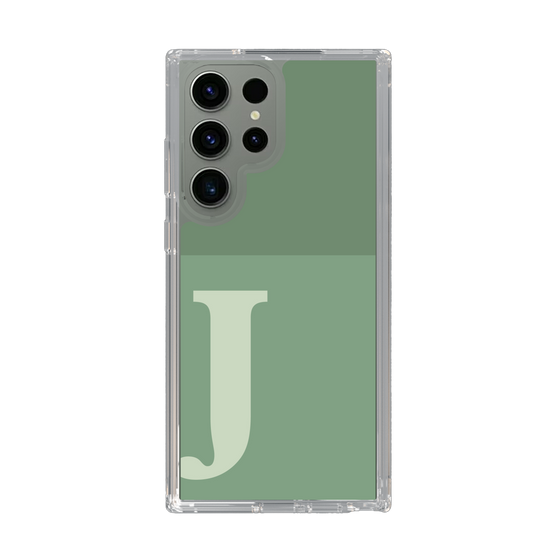 Slim Protection Case［ Original - initial two tone - J green ］