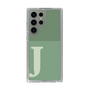 Slim Protection Case［ Original - initial two tone - J green ］