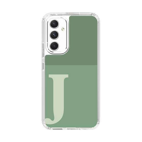 Slim Protection Case［ Original - initial two tone - J green ］
