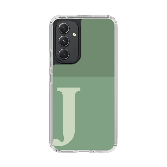 Slim Protection Case［ Original - initial two tone - J green ］