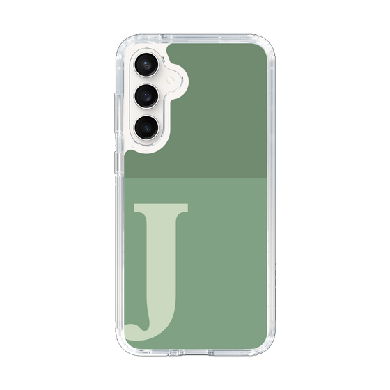 Slim Protection Case［ Original - initial two tone - J green ］